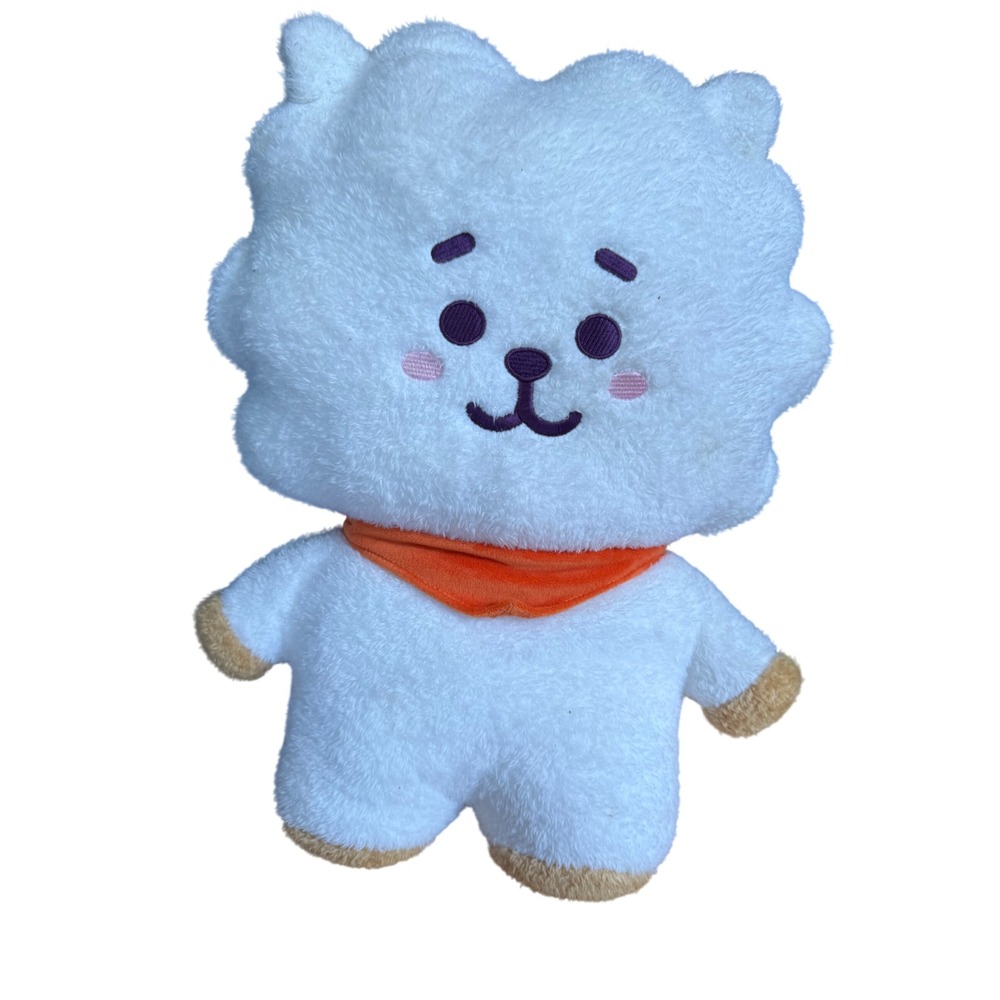 NWT BT21 Tatton plush RJ Line Friends white fluffy plush large‎